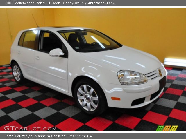 2008 Volkswagen Rabbit 4 Door in Candy White
