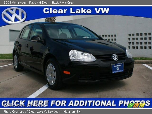 2008 Volkswagen Rabbit 4 Door in Black