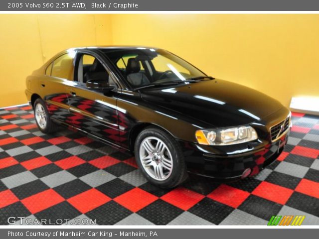 2005 Volvo S60 2.5T AWD in Black