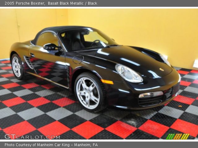 2005 Porsche Boxster  in Basalt Black Metallic