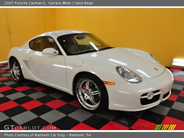 2007 Porsche Cayman S in Carrara White