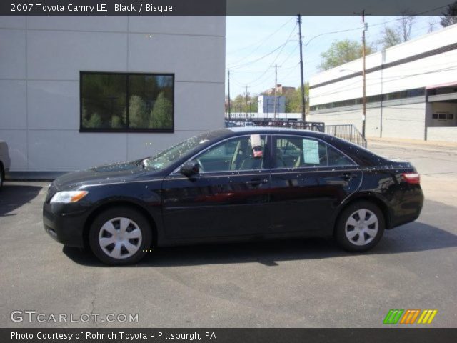 2007 Toyota Camry LE in Black