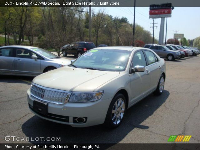 2007 Lincoln MKZ AWD Sedan in Light Sage Metallic