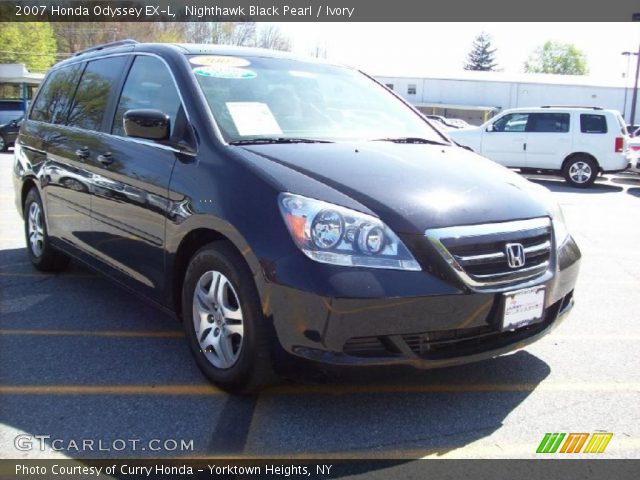 2007 Honda Odyssey EX-L in Nighthawk Black Pearl