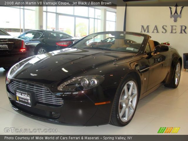 2008 Aston Martin V8 Vantage Coupe in Jet Black