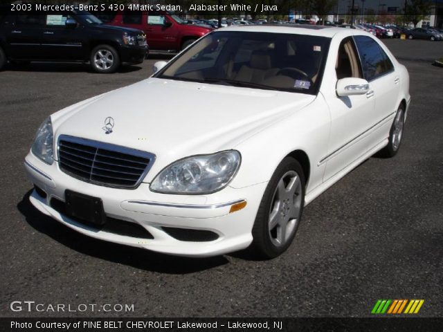 2003 Mercedes-Benz S 430 4Matic Sedan in Alabaster White