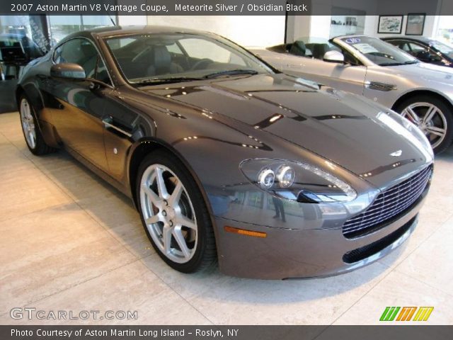 2007 Aston Martin V8 Vantage Coupe in Meteorite Silver