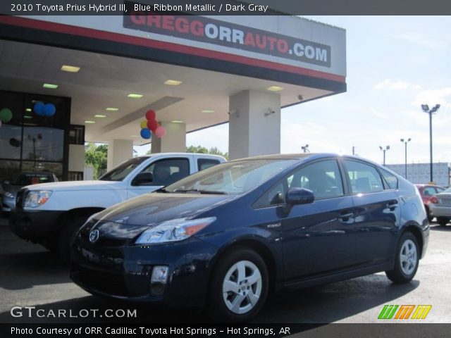 2010 Toyota Prius Hybrid III in Blue Ribbon Metallic