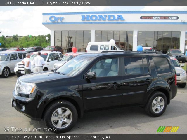 2011 Honda Pilot EX-L in Crystal Black Pearl