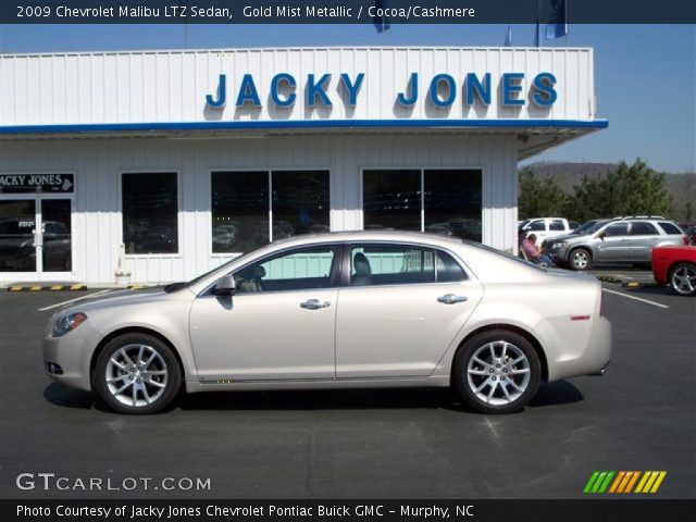 2009 Chevrolet Malibu LTZ Sedan in Gold Mist Metallic