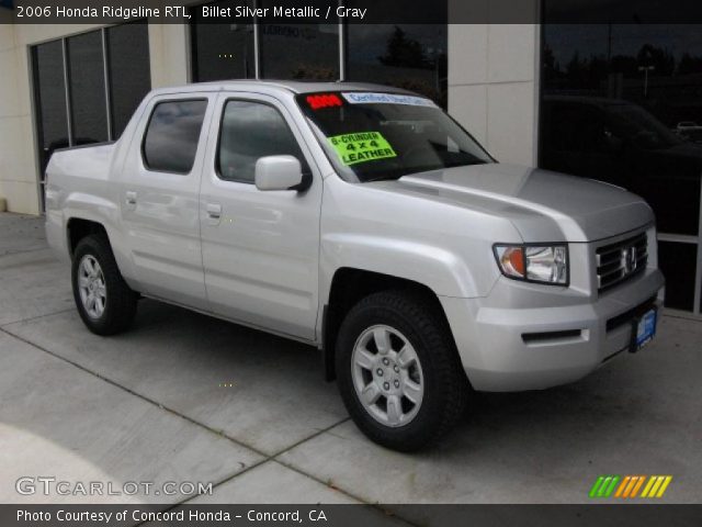 2006 Honda Ridgeline RTL in Billet Silver Metallic