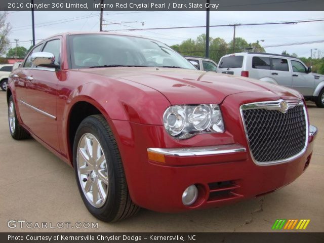 2010 Chrysler 300 Limited in Inferno Red Crystal Pearl