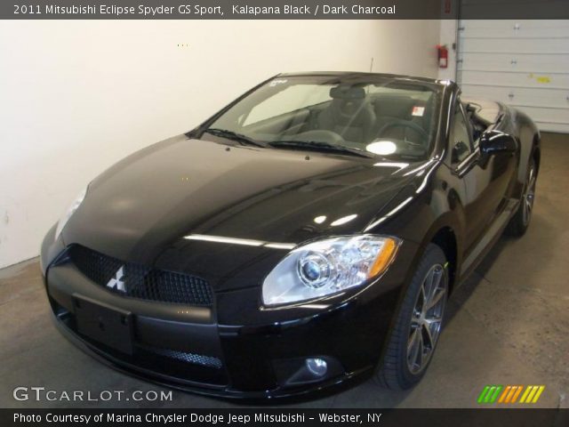 2011 Mitsubishi Eclipse Spyder GS Sport in Kalapana Black