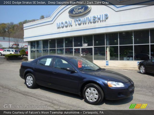 2002 Dodge Stratus SE Sedan in Deep Sapphire Blue Pearl