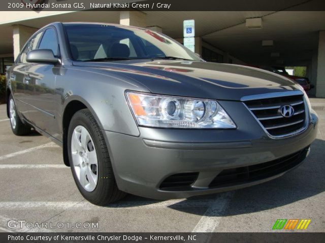2009 Hyundai Sonata GLS in Natural Khaki Green