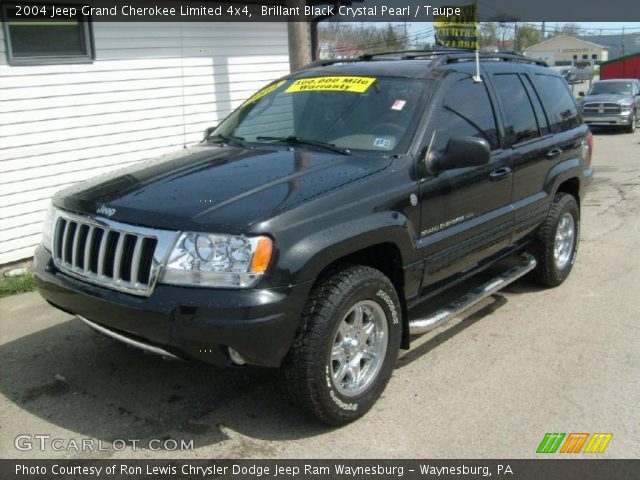 2004 Jeep Grand Cherokee Limited 4x4 in Brillant Black Crystal Pearl