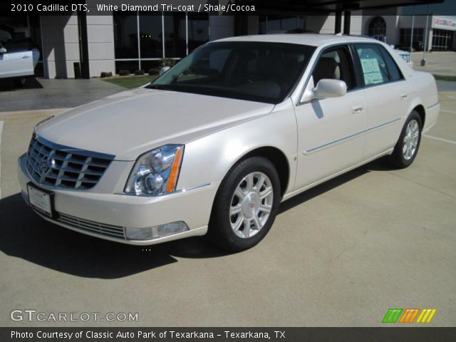 2010 Cadillac DTS  in White Diamond Tri-coat