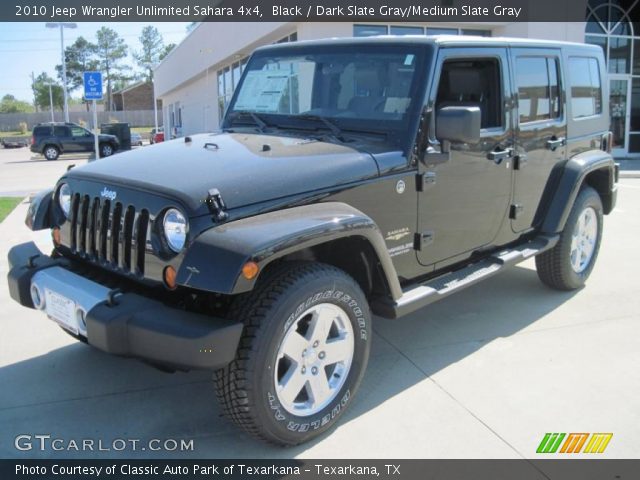 2010 Jeep Wrangler Unlimited Sahara 4x4 in Black