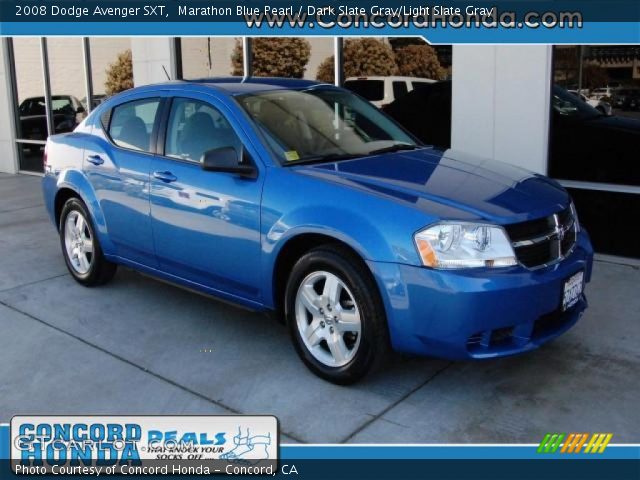 2008 Dodge Avenger SXT in Marathon Blue Pearl