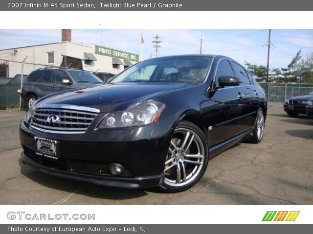 2007 Infiniti M 45 Sport Sedan in Twilight Blue Pearl