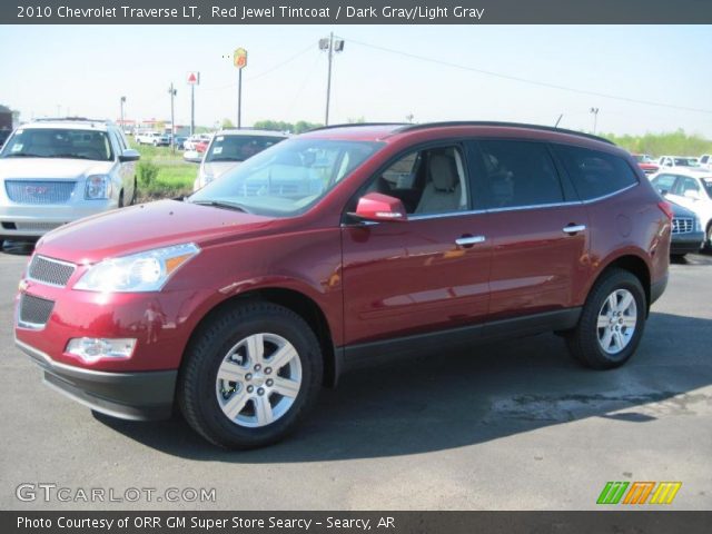 2010 Chevrolet Traverse LT in Red Jewel Tintcoat
