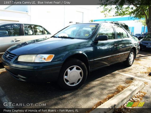 1997 Toyota Camry LE in Blue Velvet Pearl