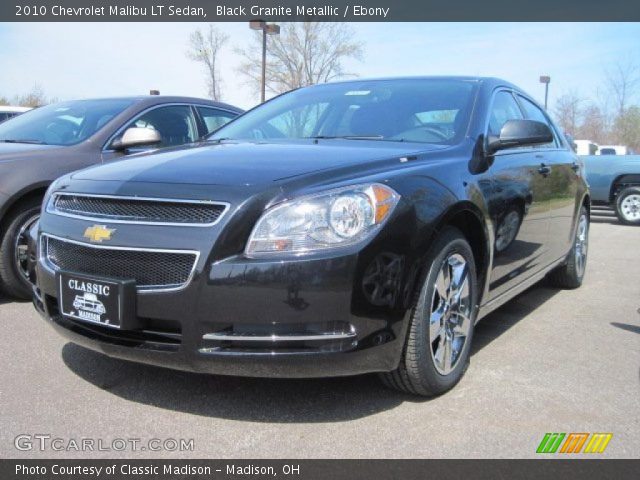 2010 Chevrolet Malibu LT Sedan in Black Granite Metallic
