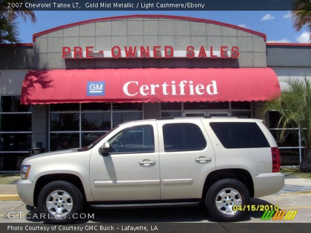 2007 Chevrolet Tahoe LT in Gold Mist Metallic