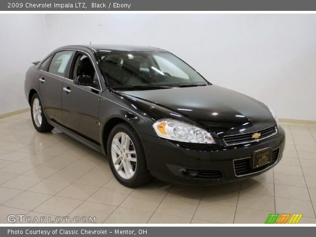 2009 Chevrolet Impala LTZ in Black