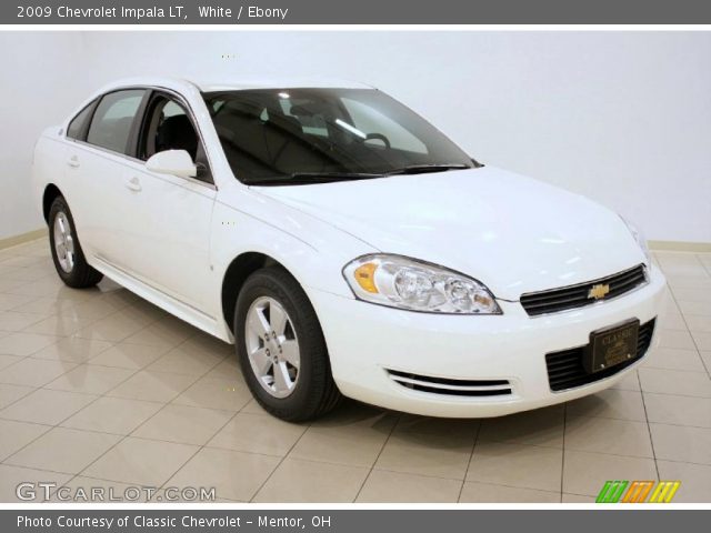 2009 Chevrolet Impala LT in White