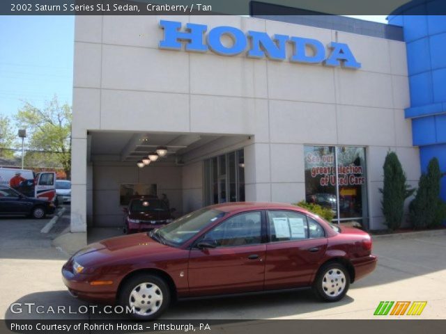 2002 Saturn S Series SL1 Sedan in Cranberry