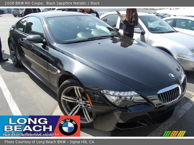 2008 BMW M6 Coupe in Black Sapphire Metallic