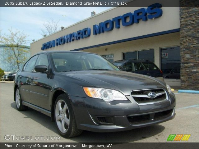 2009 Subaru Legacy 2.5i Sedan in Diamond Gray Metallic