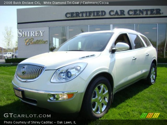 2008 Buick Enclave CXL in White Diamond Tri Coat