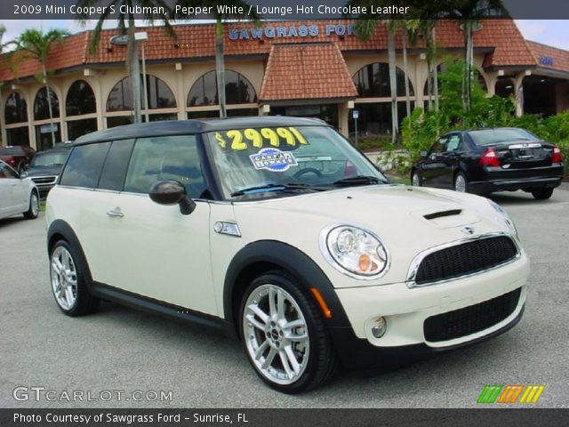 2009 Mini Cooper S Clubman in Pepper White