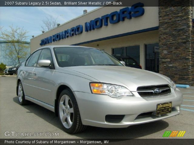 2007 Subaru Legacy 2.5i Sedan in Brilliant Silver Metallic