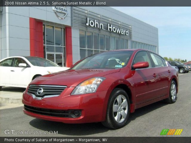 2008 Nissan Altima 2.5 S in Sonoma Sunset Metallic