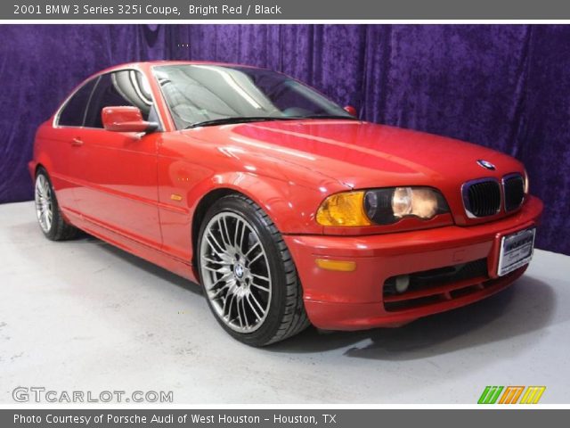 2001 BMW 3 Series 325i Coupe in Bright Red