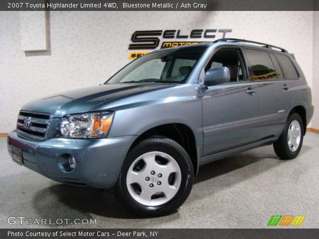 2007 Toyota Highlander Limited 4WD in Bluestone Metallic