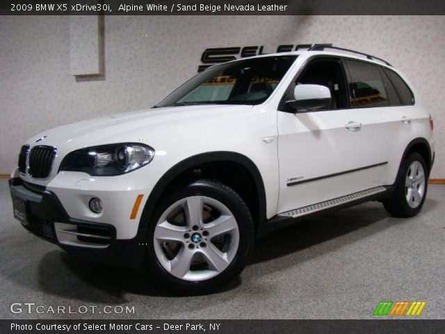 2009 BMW X5 xDrive30i in Alpine White