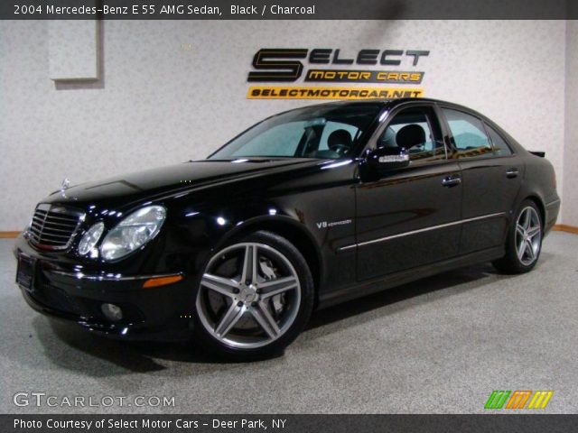 2004 Mercedes-Benz E 55 AMG Sedan in Black