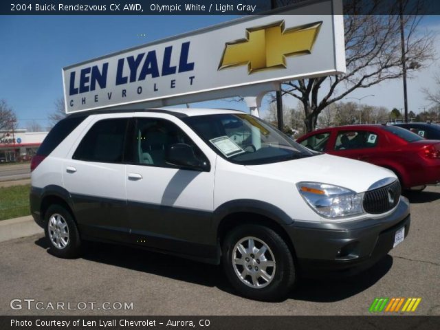 2004 Buick Rendezvous CX AWD in Olympic White