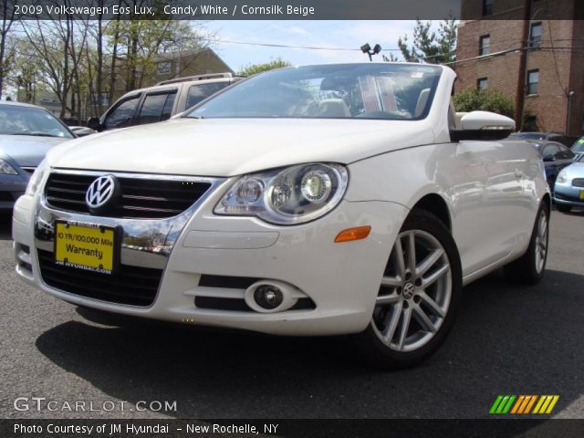 2009 Volkswagen Eos Lux in Candy White