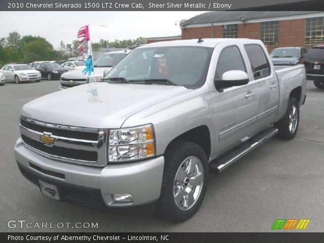 2010 Chevrolet Silverado 1500 LTZ Crew Cab in Sheer Silver Metallic