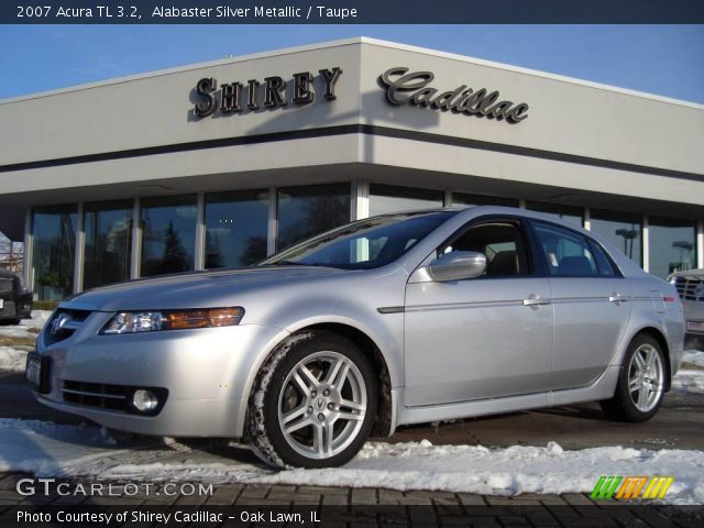 2007 Acura TL 3.2 in Alabaster Silver Metallic