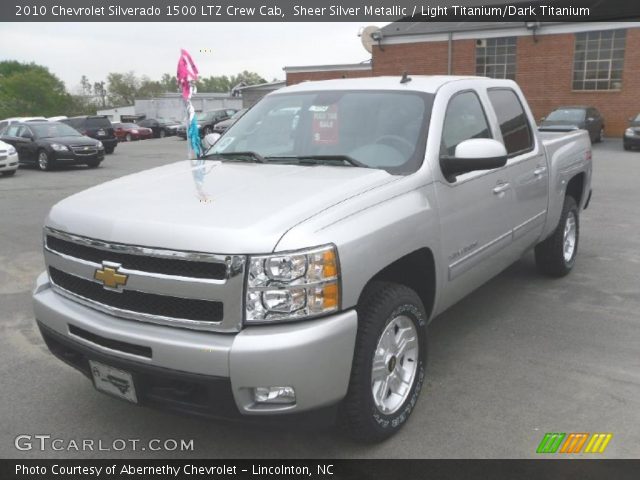 2010 Chevrolet Silverado 1500 LTZ Crew Cab in Sheer Silver Metallic