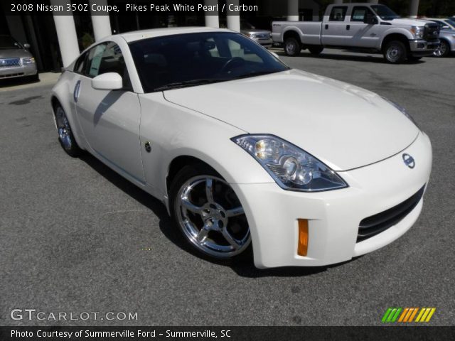 2008 Nissan 350Z Coupe in Pikes Peak White Pearl