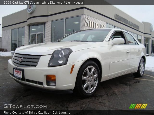 2003 Cadillac CTS Sedan in White Diamond