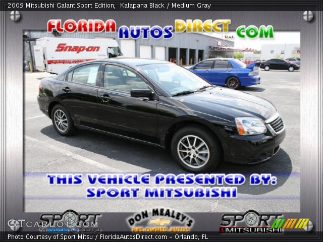 2009 Mitsubishi Galant Sport Edition in Kalapana Black