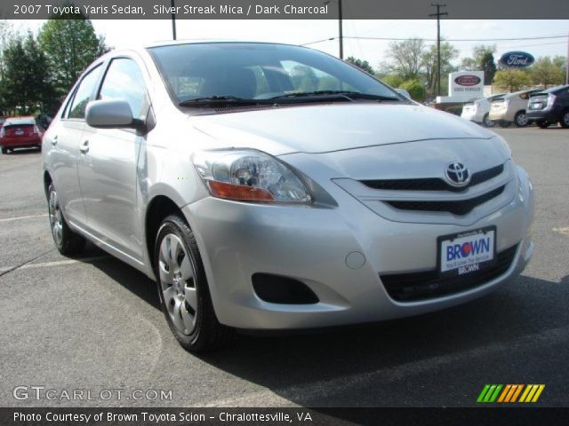 2007 Toyota Yaris Sedan in Silver Streak Mica